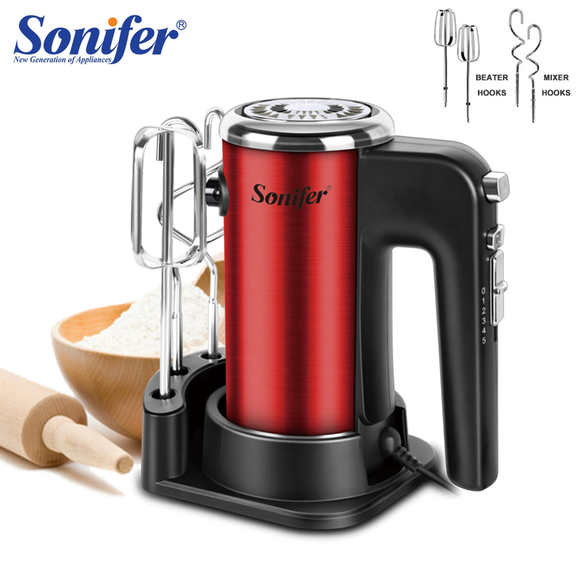 Sonifer 2 in 1 Hand Mixer 400W