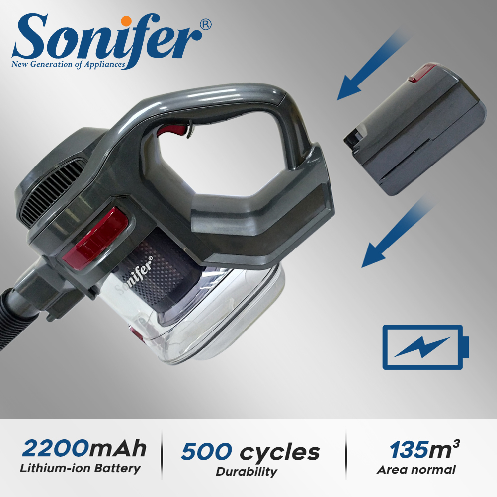 Sonifer Cordless Vacuum Cleaner 100W